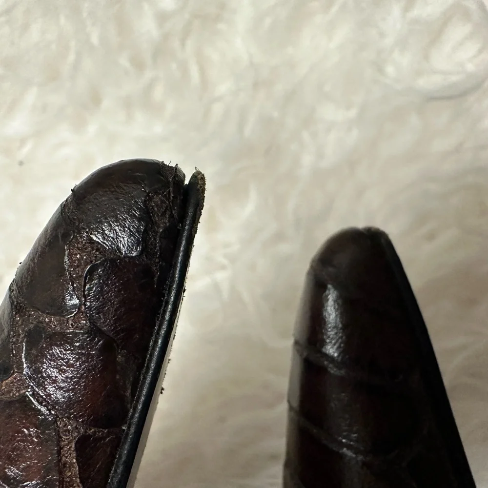 Charles David “Loyal” Snakeskin Heels - Picture 4 of 7
